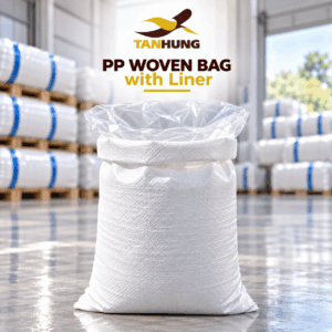 PP woven bag with liner
