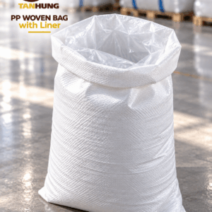 PP woven bag with liner
